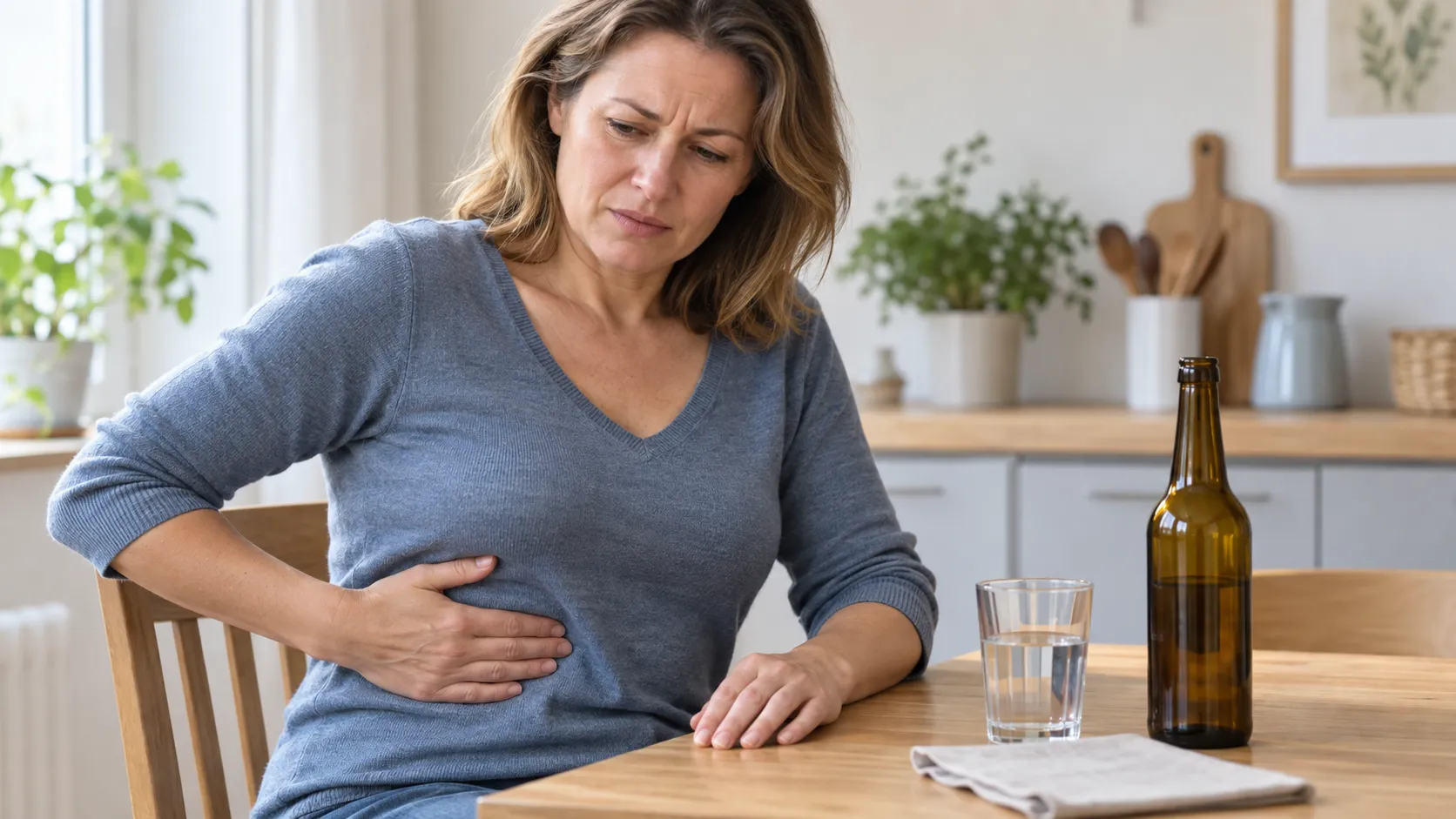 Болит печень после алкоголя